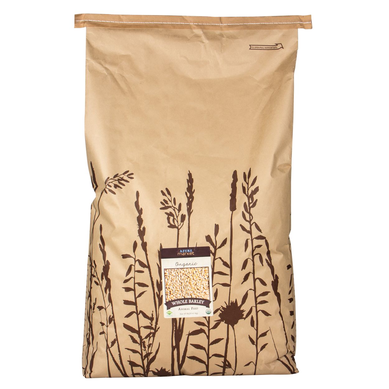 Azure Market Organics Whole Barley - Animal Feed, Organic - Azure