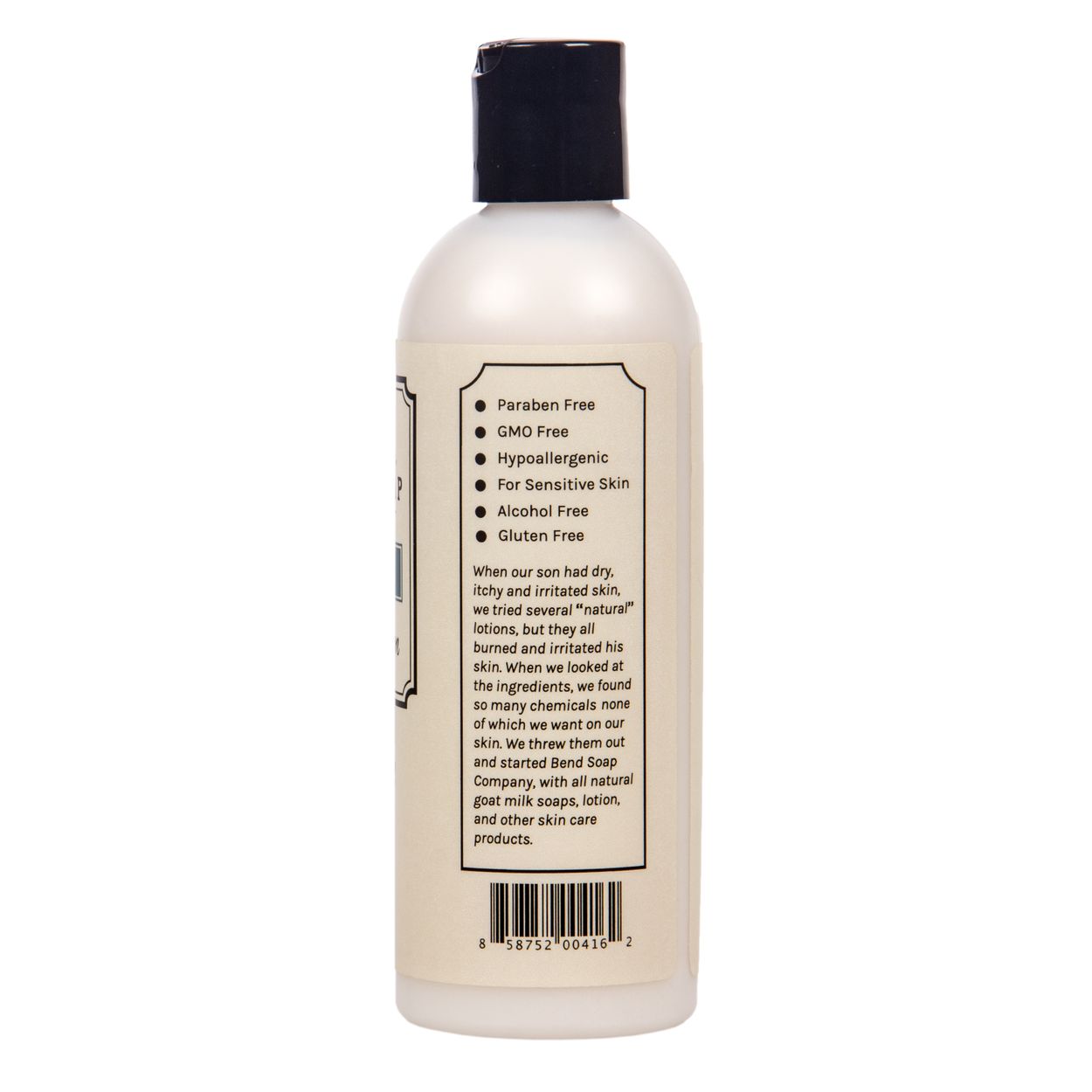 Bend Soap Company Goat Milk Lotion, Unscented, All Natural - Azure