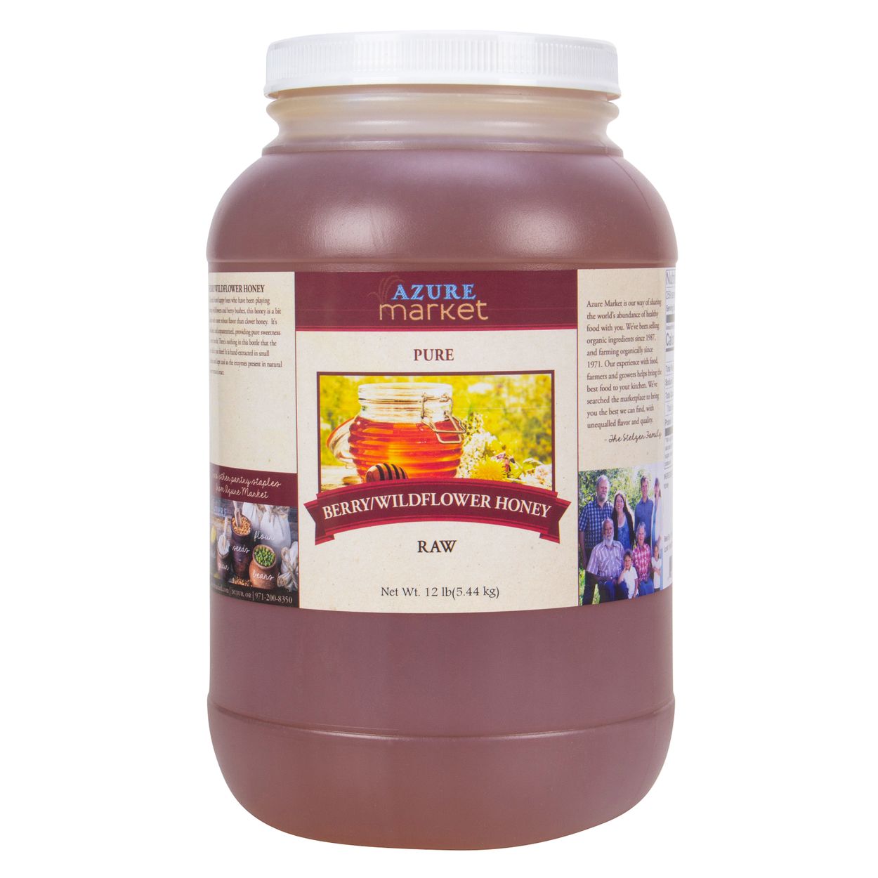Honey, Raw, Berry/Wildflower