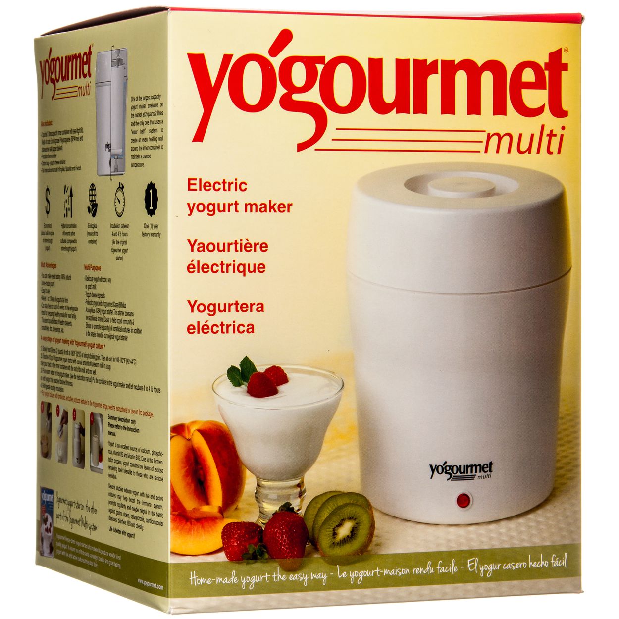Yogourmet Electric Yogurt Maker 2Qt 1 Ct