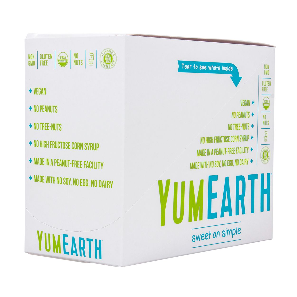 Yum Earth Drops, Cheeky Lemon, Organic - Azure Standard