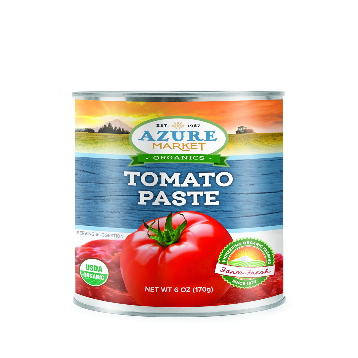 Azure Market Organics Tomato Paste, Organic - Azure Standard