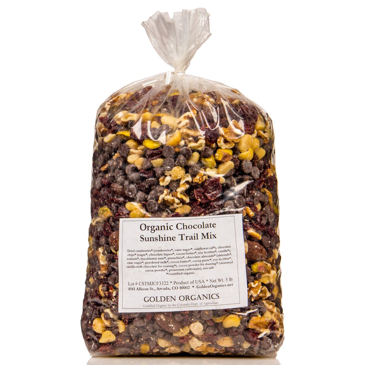 Azure Market Organics Trail Mix, Chocolate Sunshine, Organic