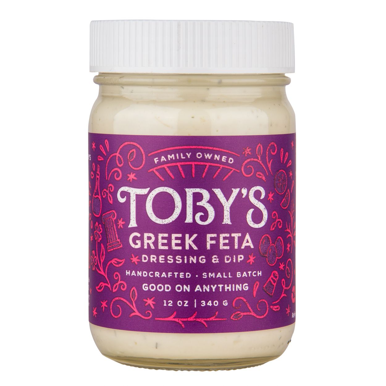Toby S Chunky Feta Salad Dressing Azure Standard