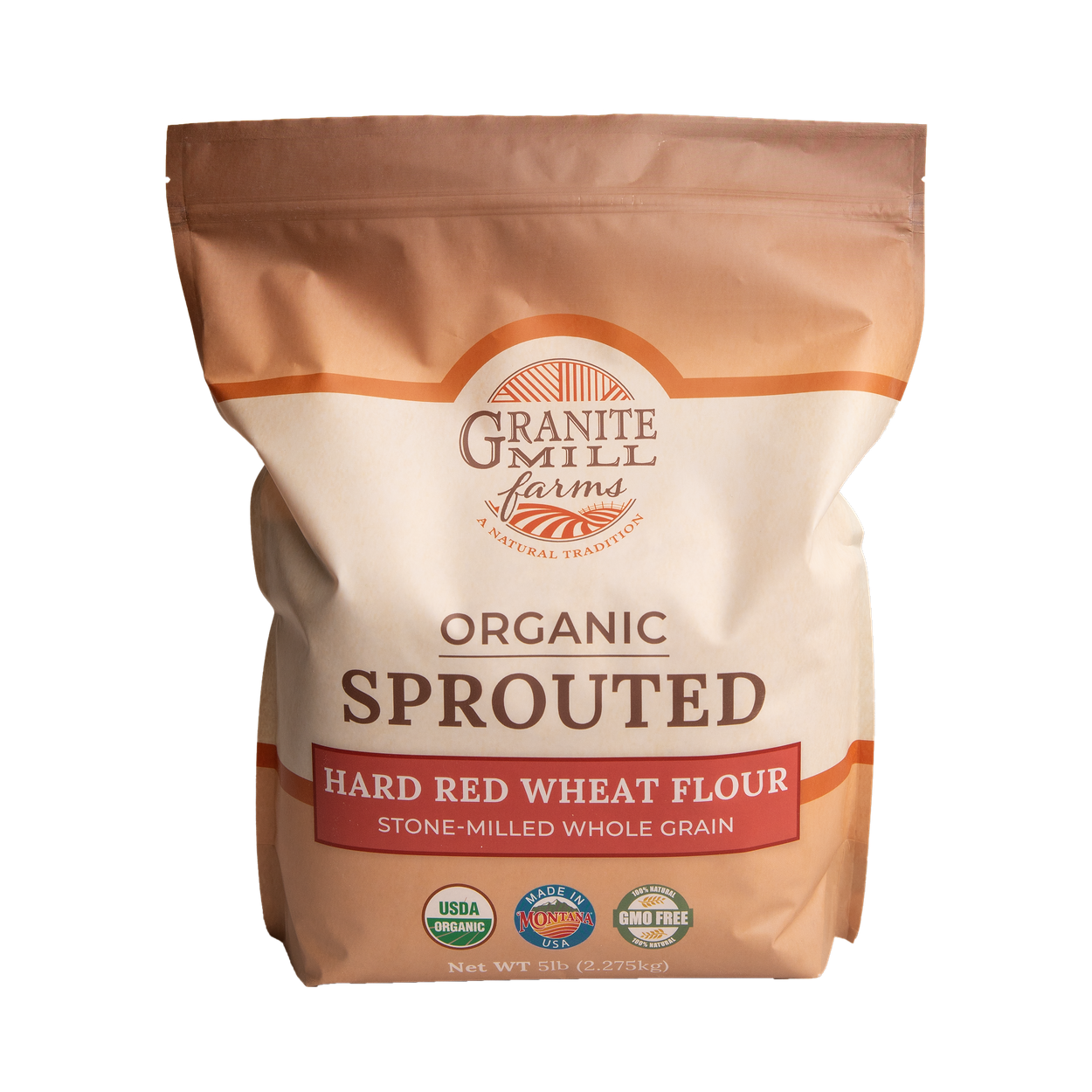 Granite Mill Farms Hard Red Wheat Flour, Sprouted, Organic - Azure
