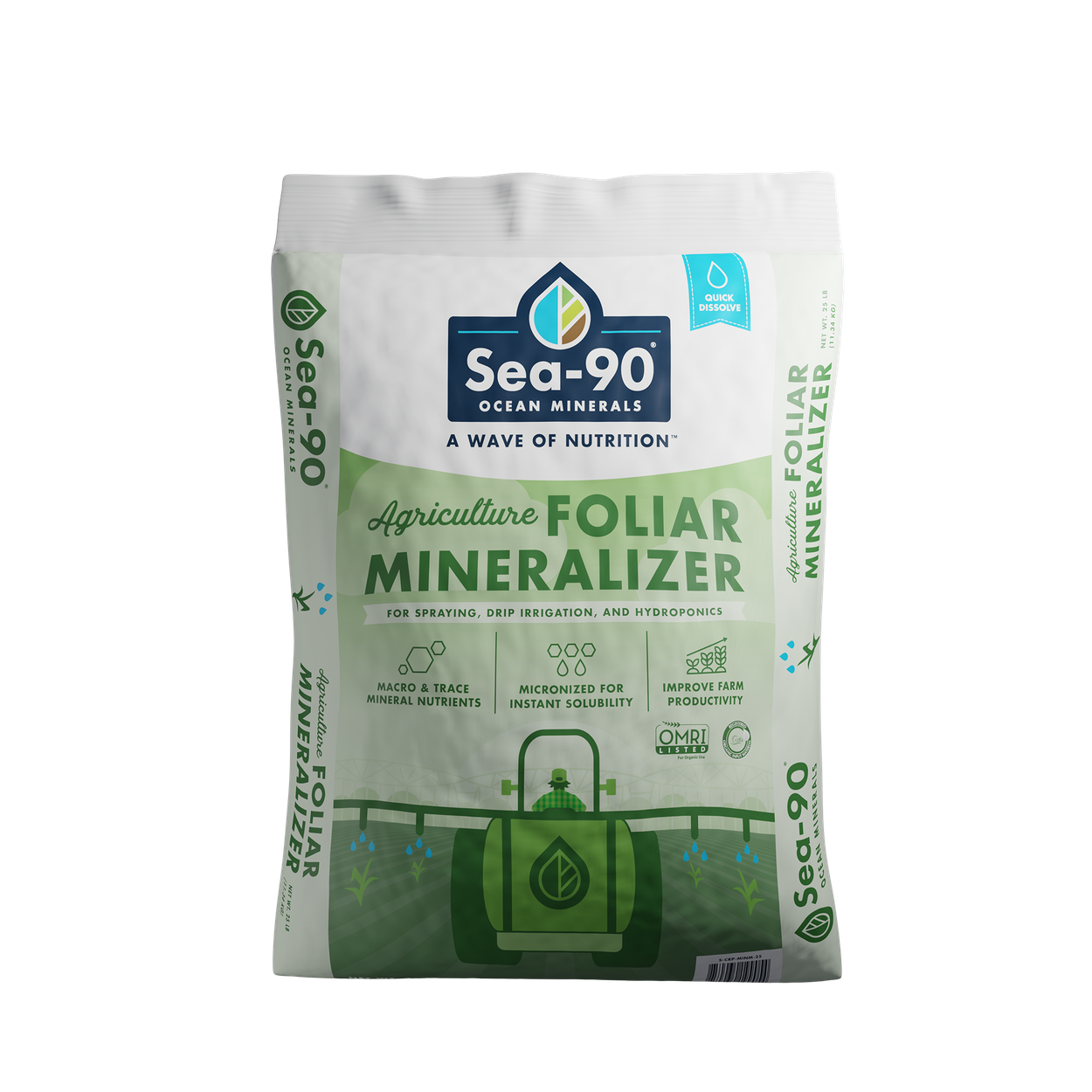 Sea-90 Ocean Minerals Agriculture Foliar Mineralizer - Azure Standard