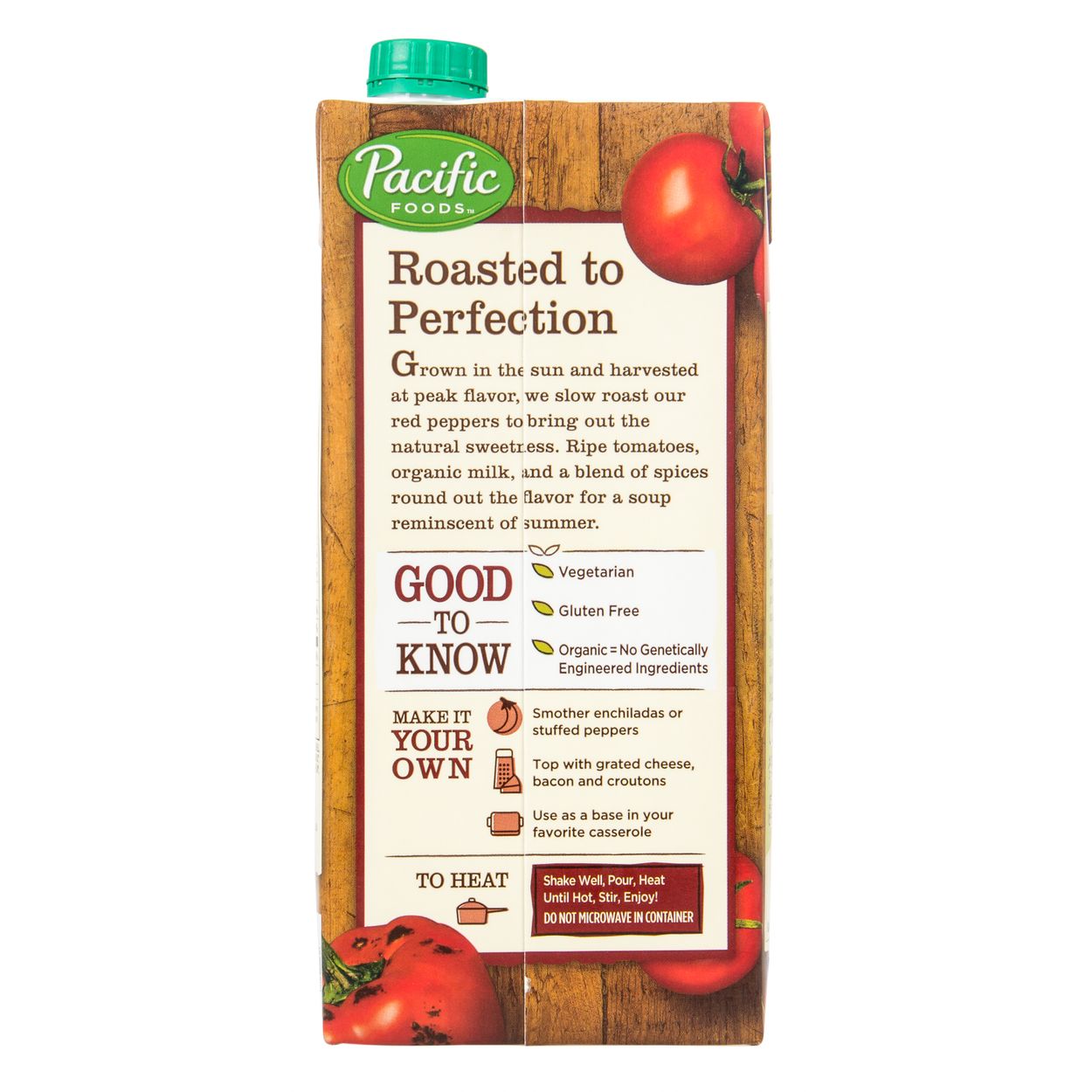 Pacific Foods Roasted Red Pepper Tomato Soup Organic Azure Standard