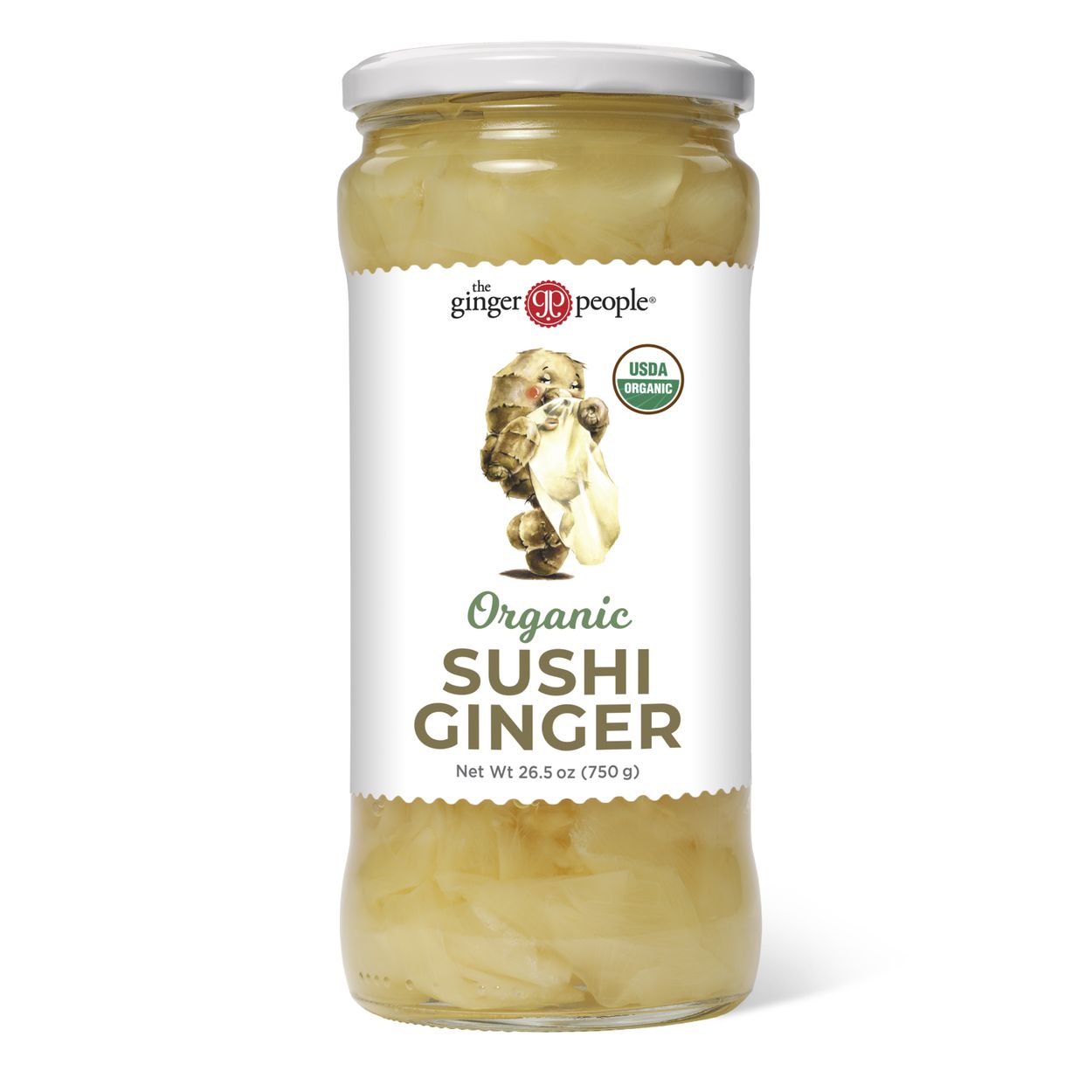 Ginger People Natural Pickled Sushi Ginger, Organic - Azure Standard