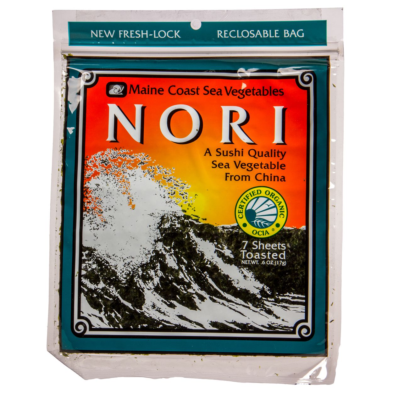 Maine Coast Toasted Sushi Nori Organic Azure Standard