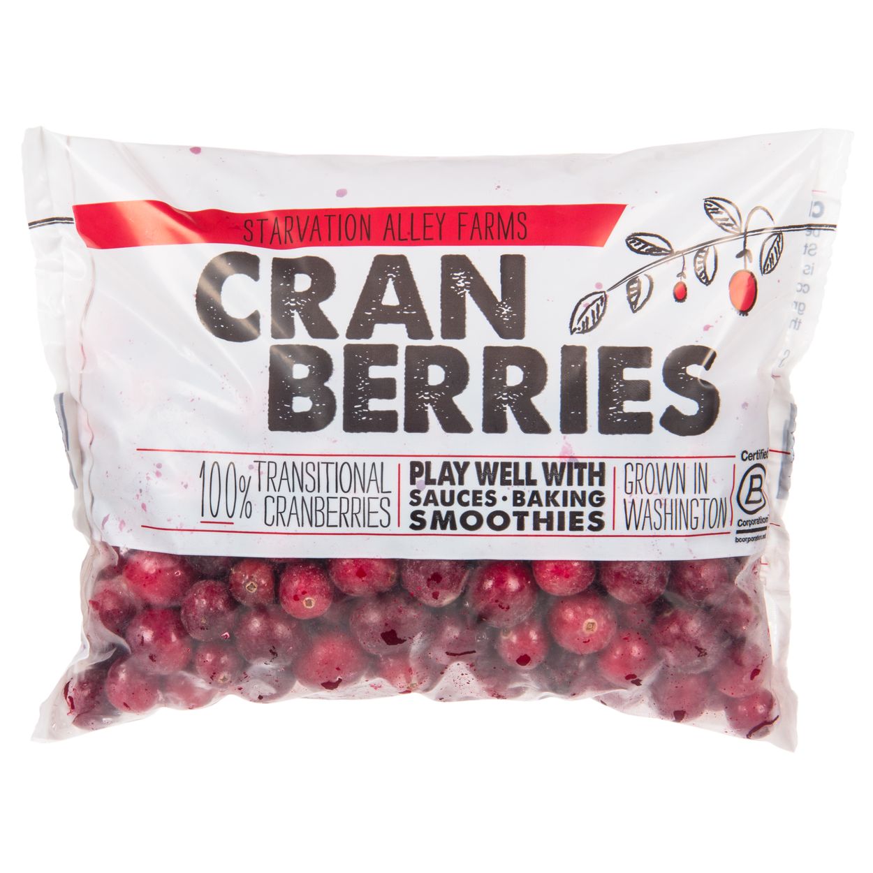 Starvation Alley Cranberries, Transitional, Frozen - Azure Standard