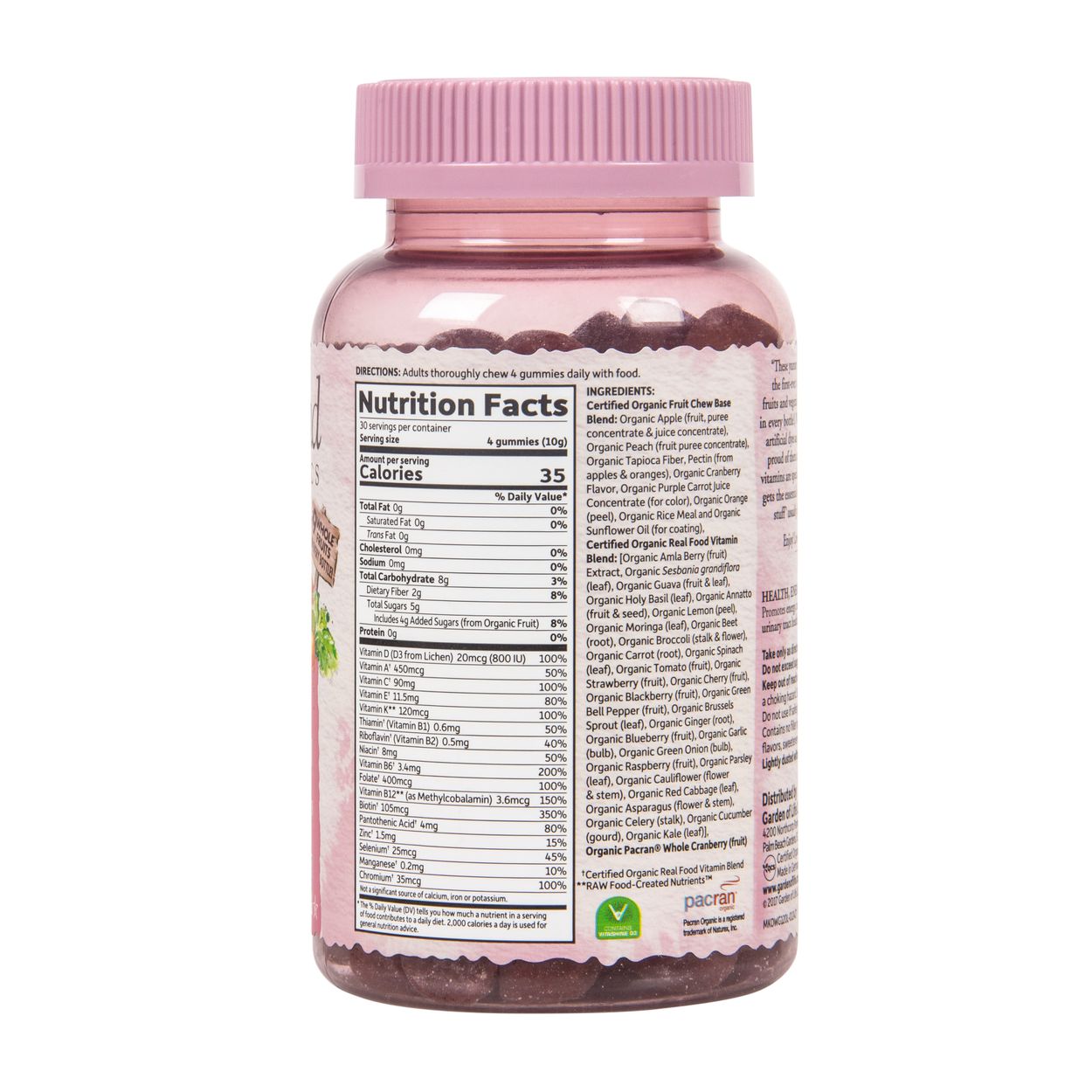 Garden Of Life Mykind Women S Gummy Multivitamin Berry