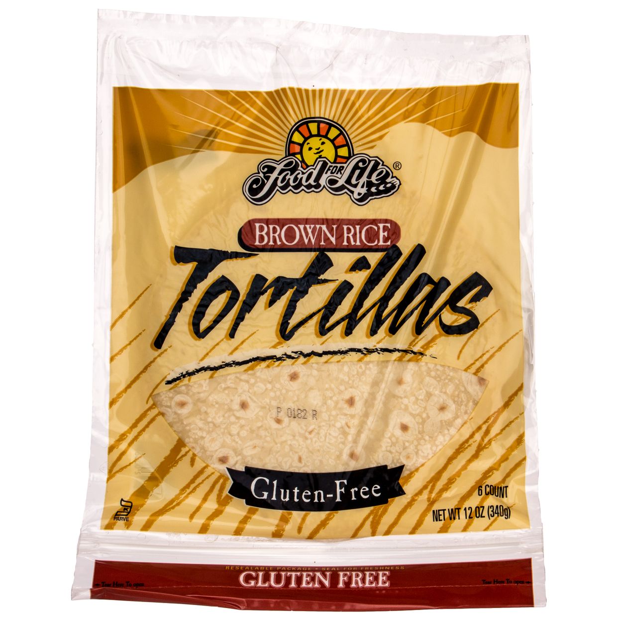 Food For Life Tortillas, Brown Rice, 9 inch, WF & GF, Frozen - Azure  Standard