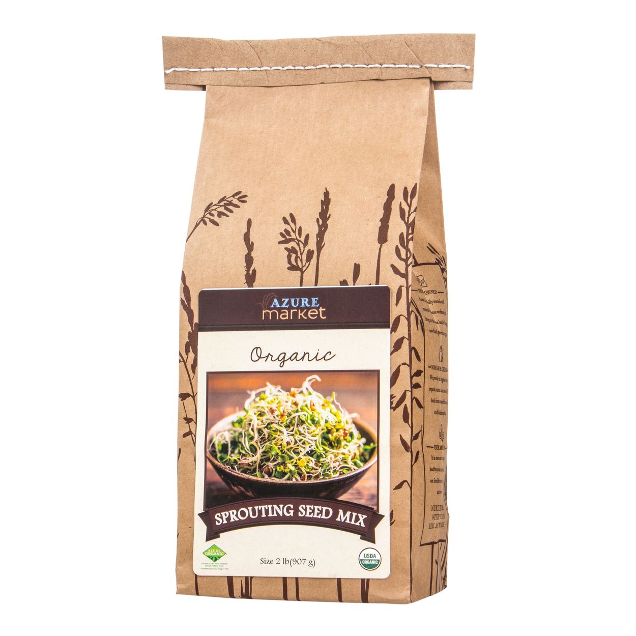 Azure Market Organics Sprouting Seed Mix, Organic - Azure Standard