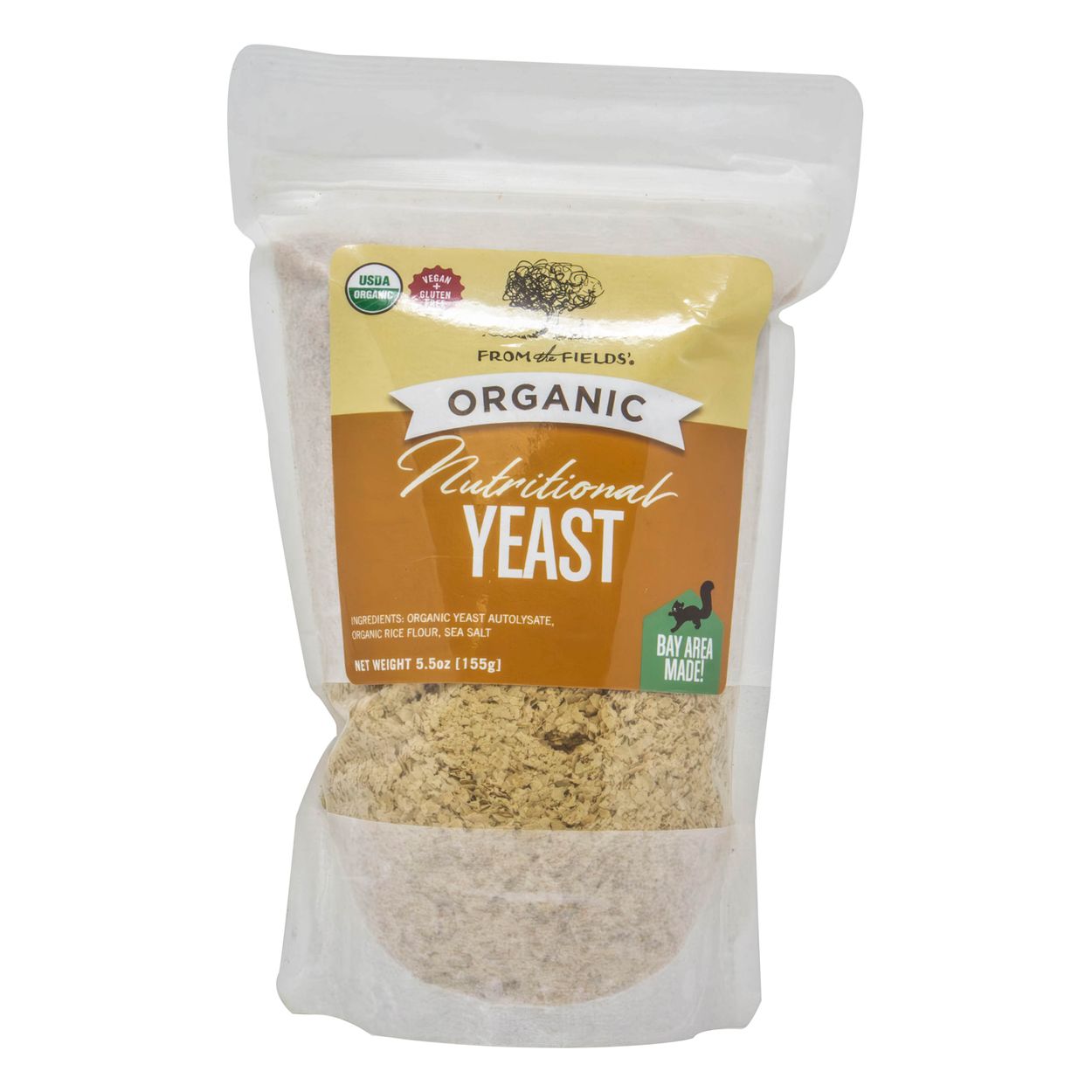 From the Fields Nutritional Yeast Flakes, Organic Azure Standard