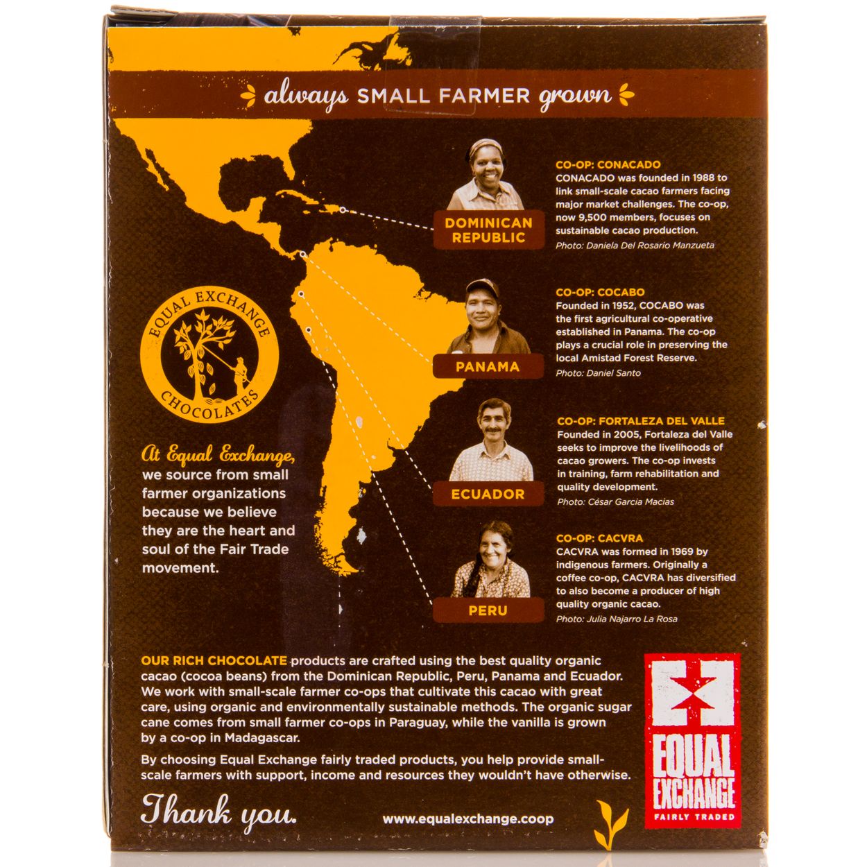 Equal Exchange Dark Chocolate Bars, Mini, Organic - Azure ...