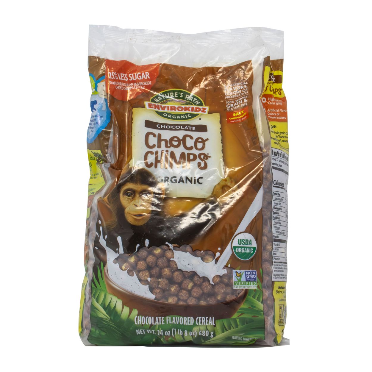 EnviroKidz Choco Chimps, Organic - Azure Standard