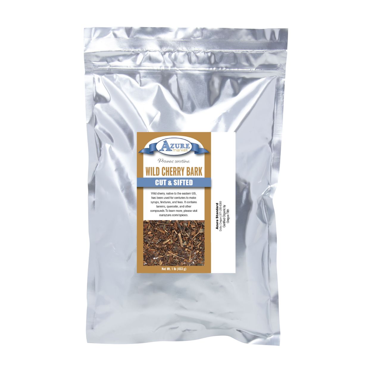 Azure Market Wild Cherry Bark, Cut & Sifted - Azure Standard