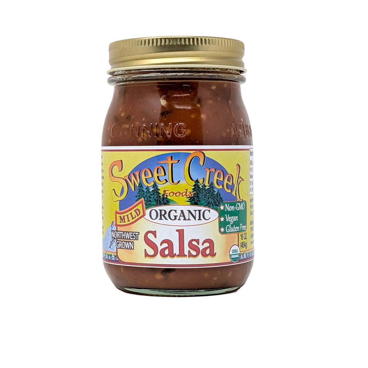 Sweet Creek Foods Salsa, Mild, Organic - Azure Standard
