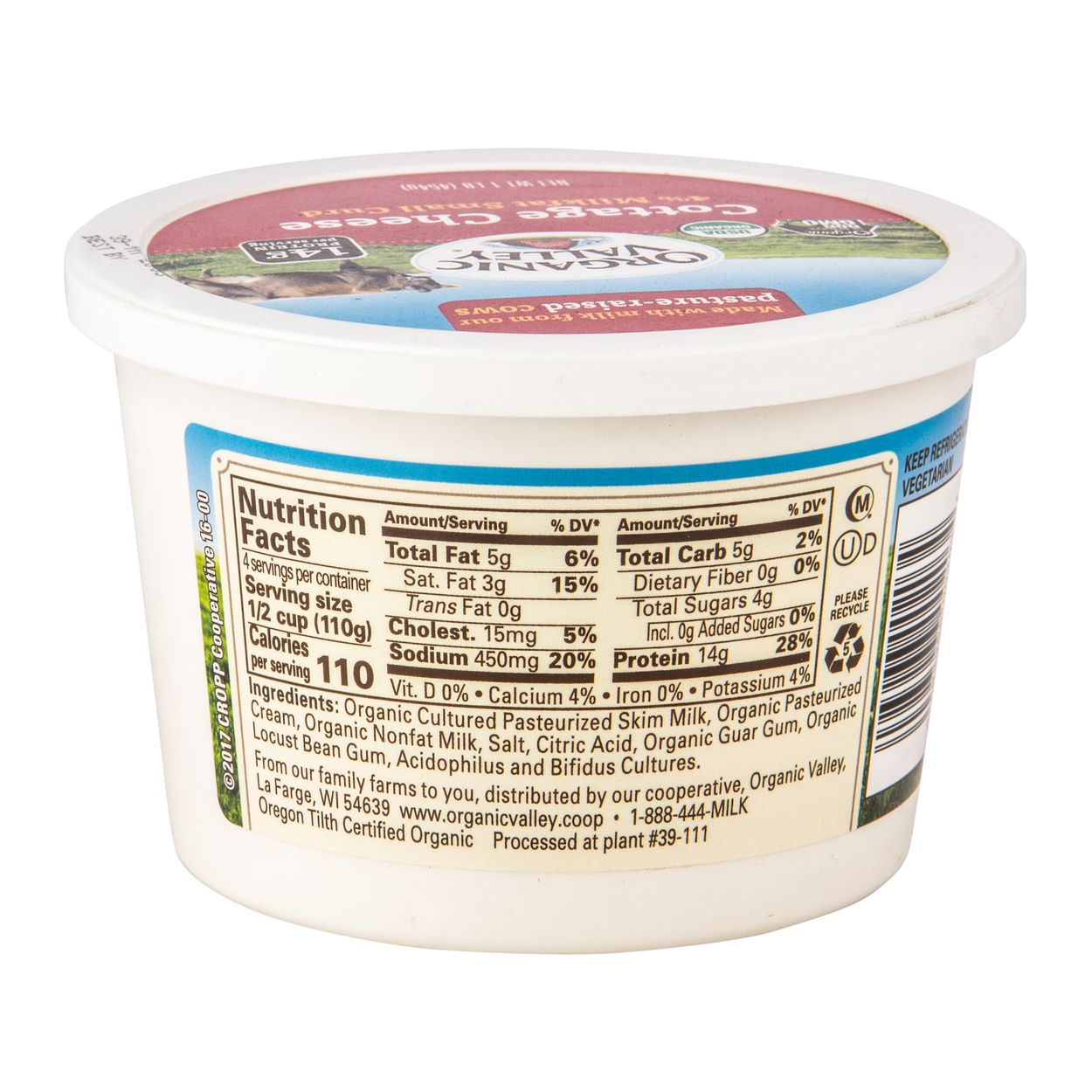 organic valley cottage cheese organic azure standard