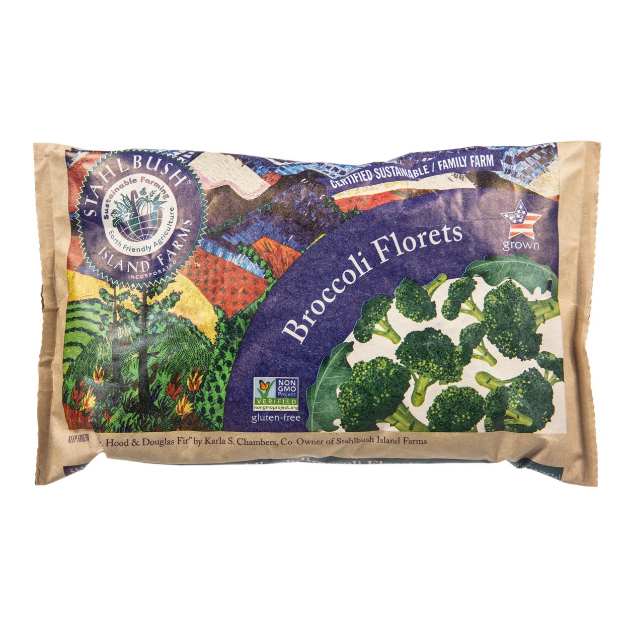 Stahlbush Island Broccoli Florets, Frozen - Azure Standard