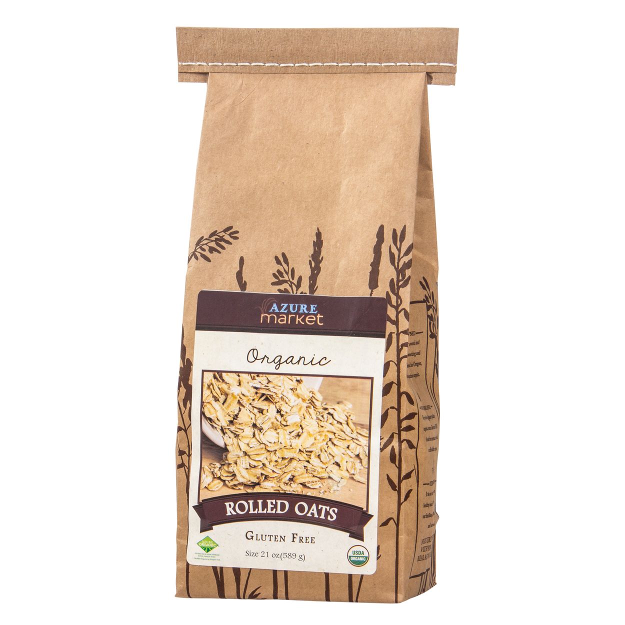 Azure Market Organics Rolled Oats Gf Organic Azure Standard