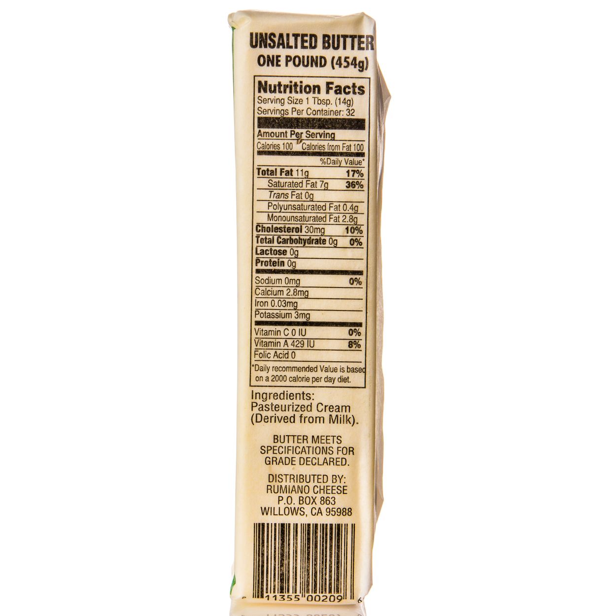 Willow Maid Sweet Cream Butter No Salt Azure Standard
