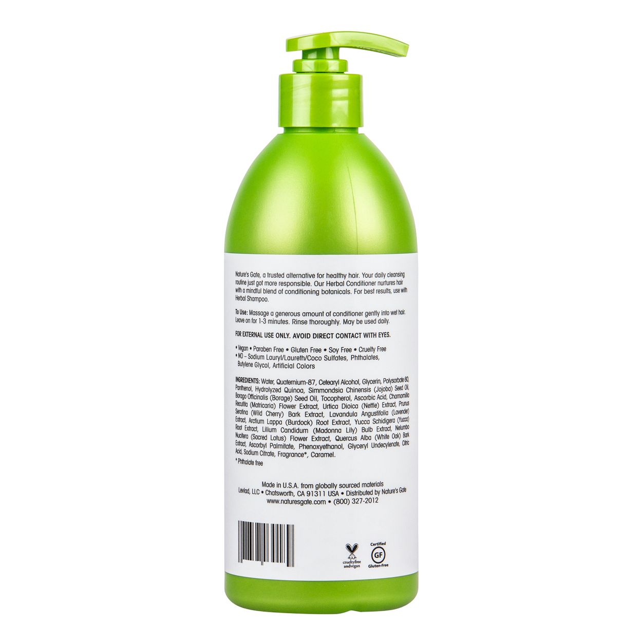 Nature S Gate Herbal Normal Hair Conditioner Azure Standard