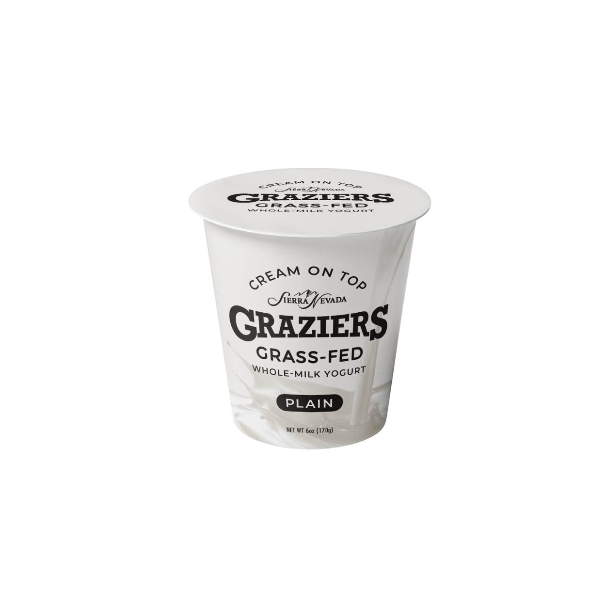 Sierra Nevada Cheese Company Graziers, Whole Milk Yogurt, Plain