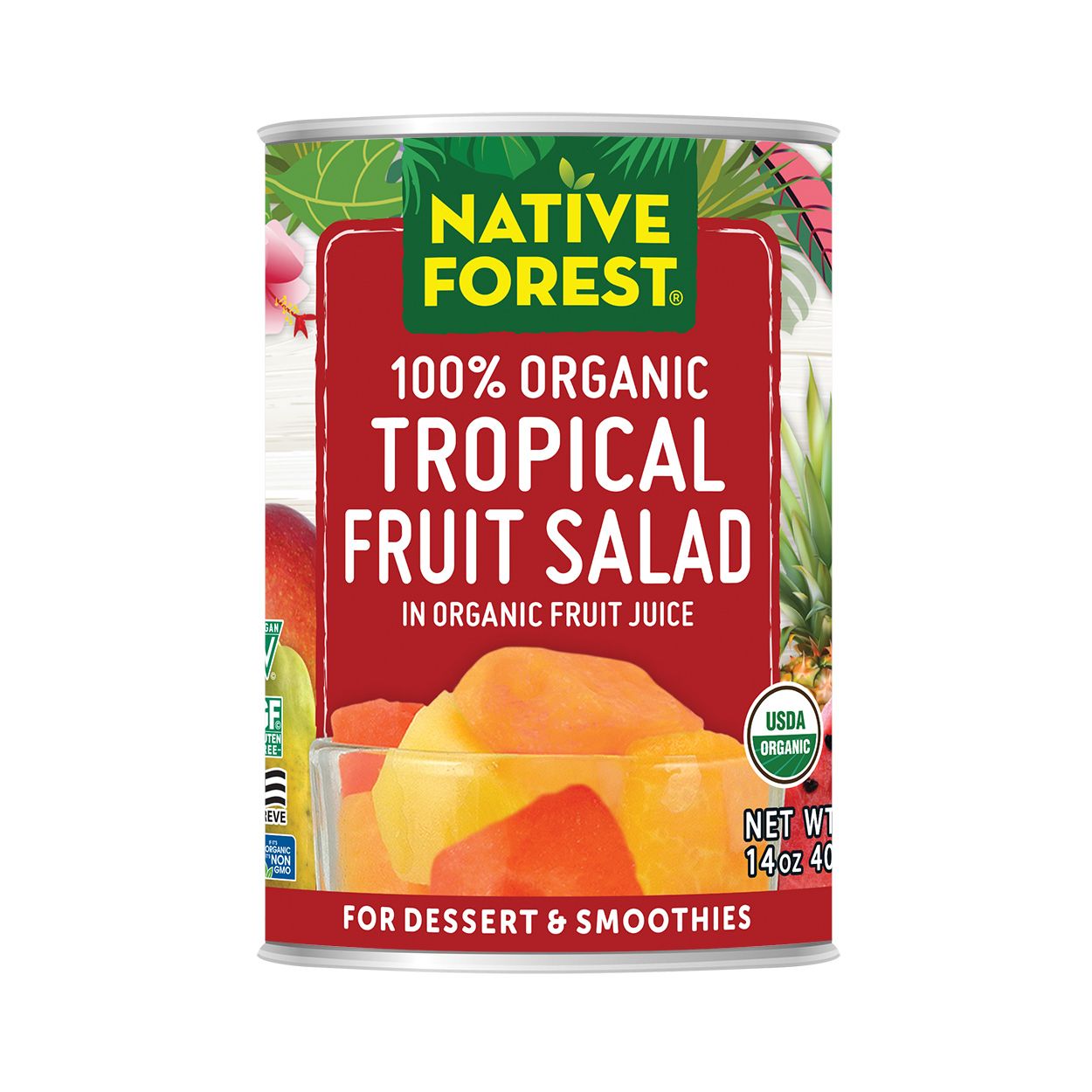 Native Forest Tropical Fruit Salad, Organic - Azure Standard