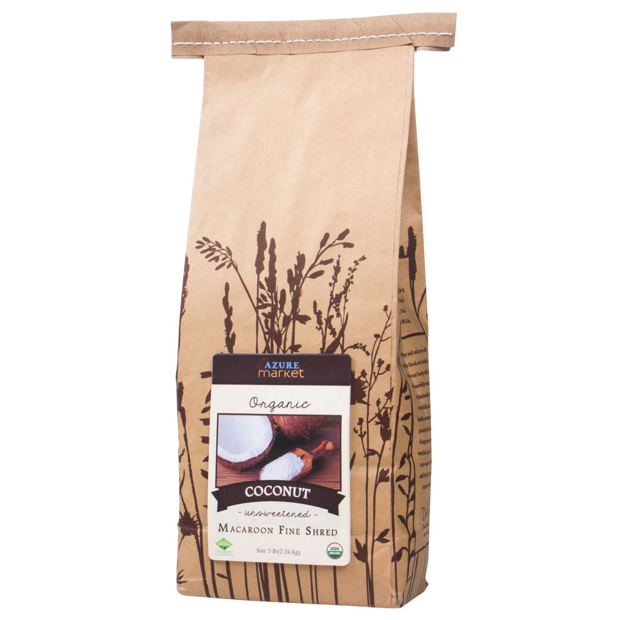 Azure Market Organics Coconut, Macaroon Fine Shredded, Organic