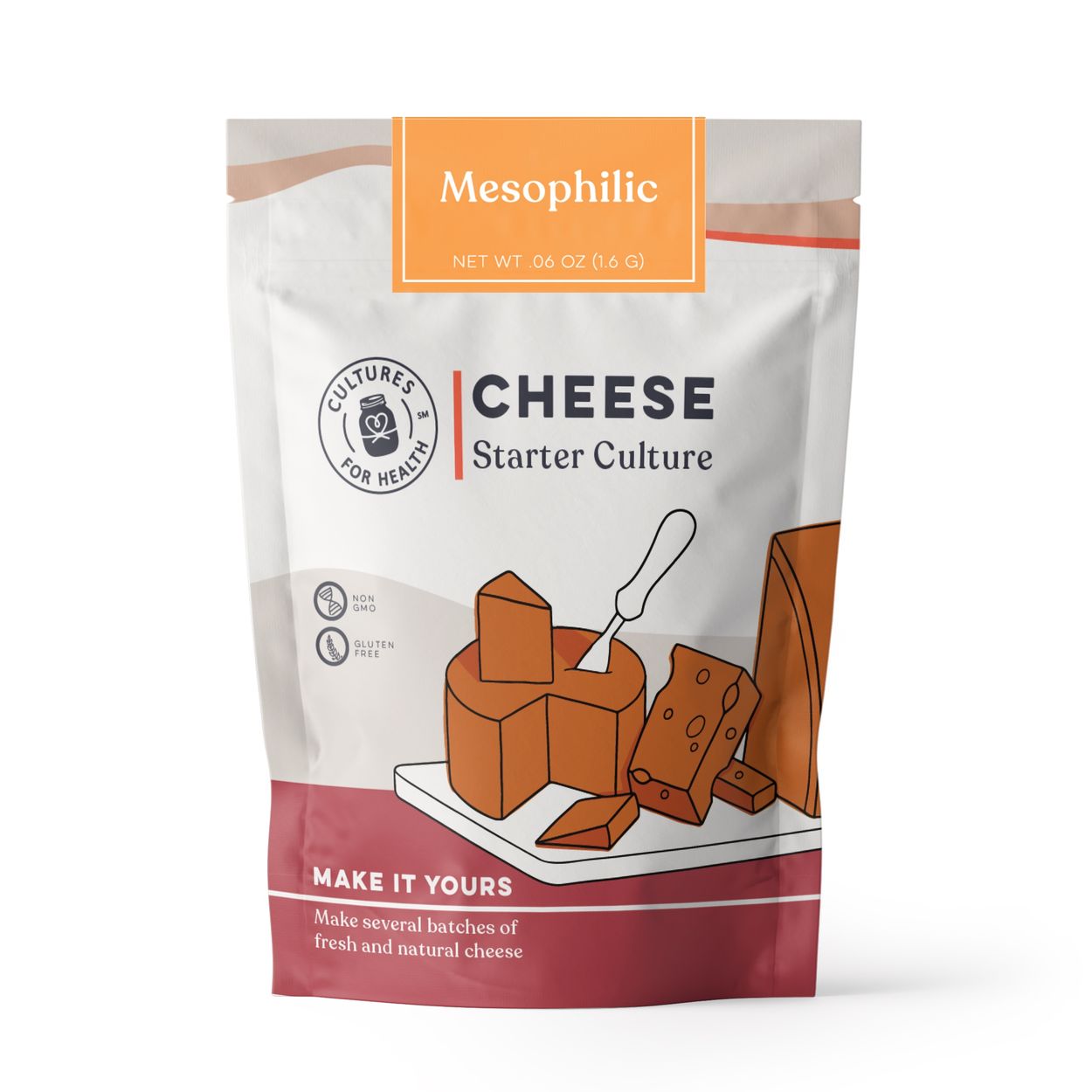 Cultures for Health Real Cheese, Starter Culture, Mesophilic
