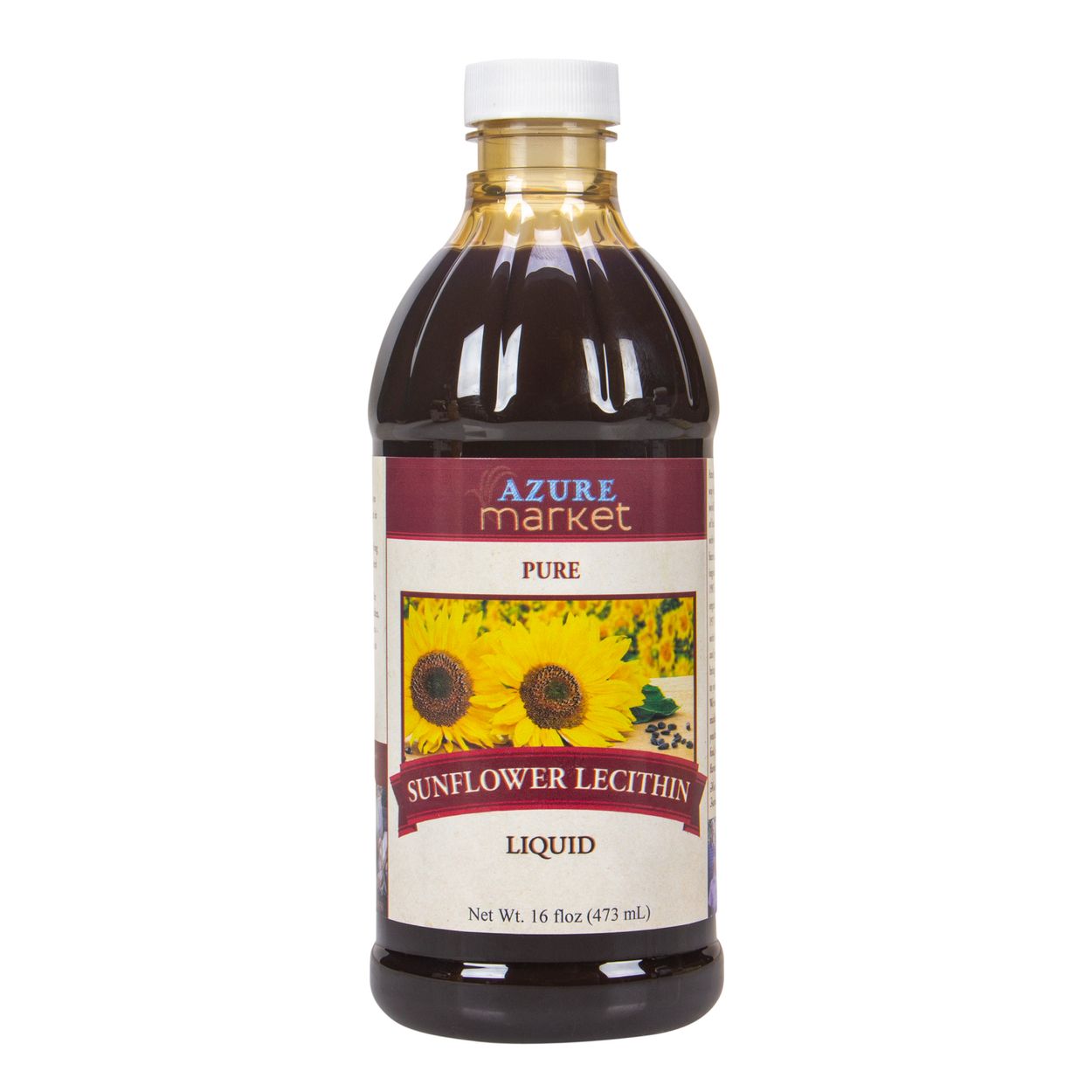 Azure Market Sunflower Lecithin, Liquid - Azure Standard