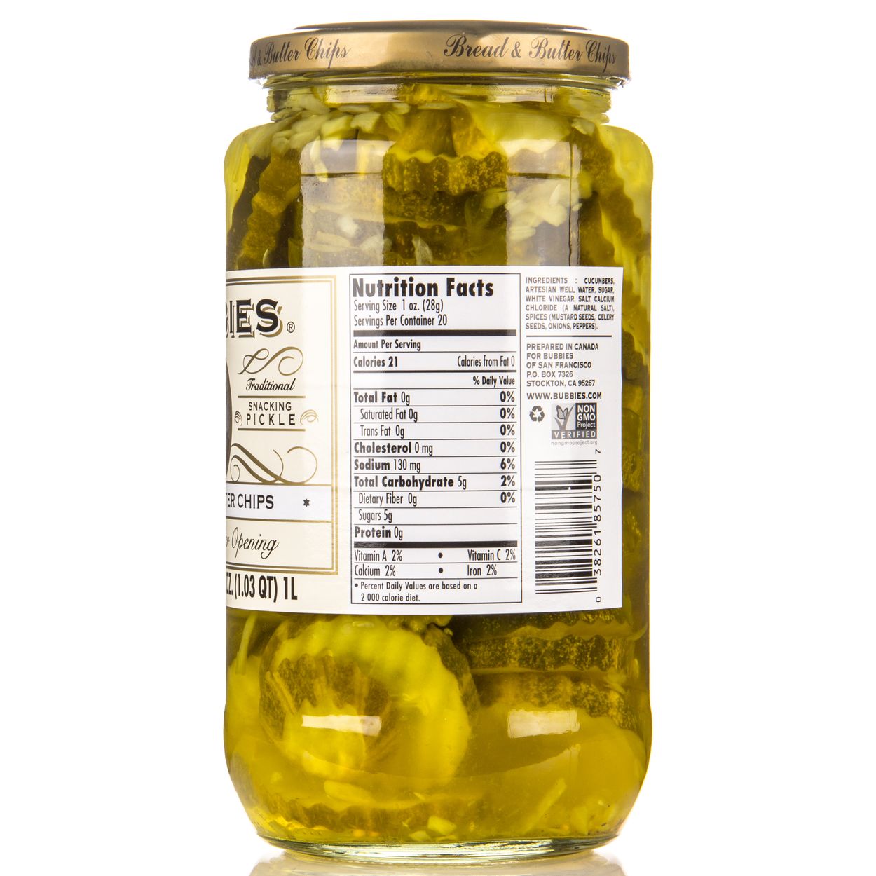 Bubbies Bread Butter Chips Azure Standard