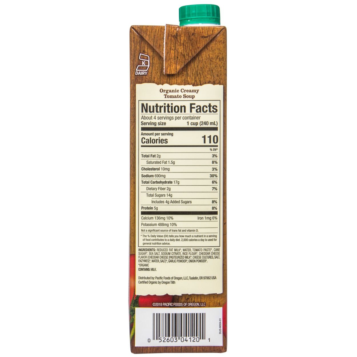 Pacific Foods Creamy Tomato Soup, Organic - Azure Standard