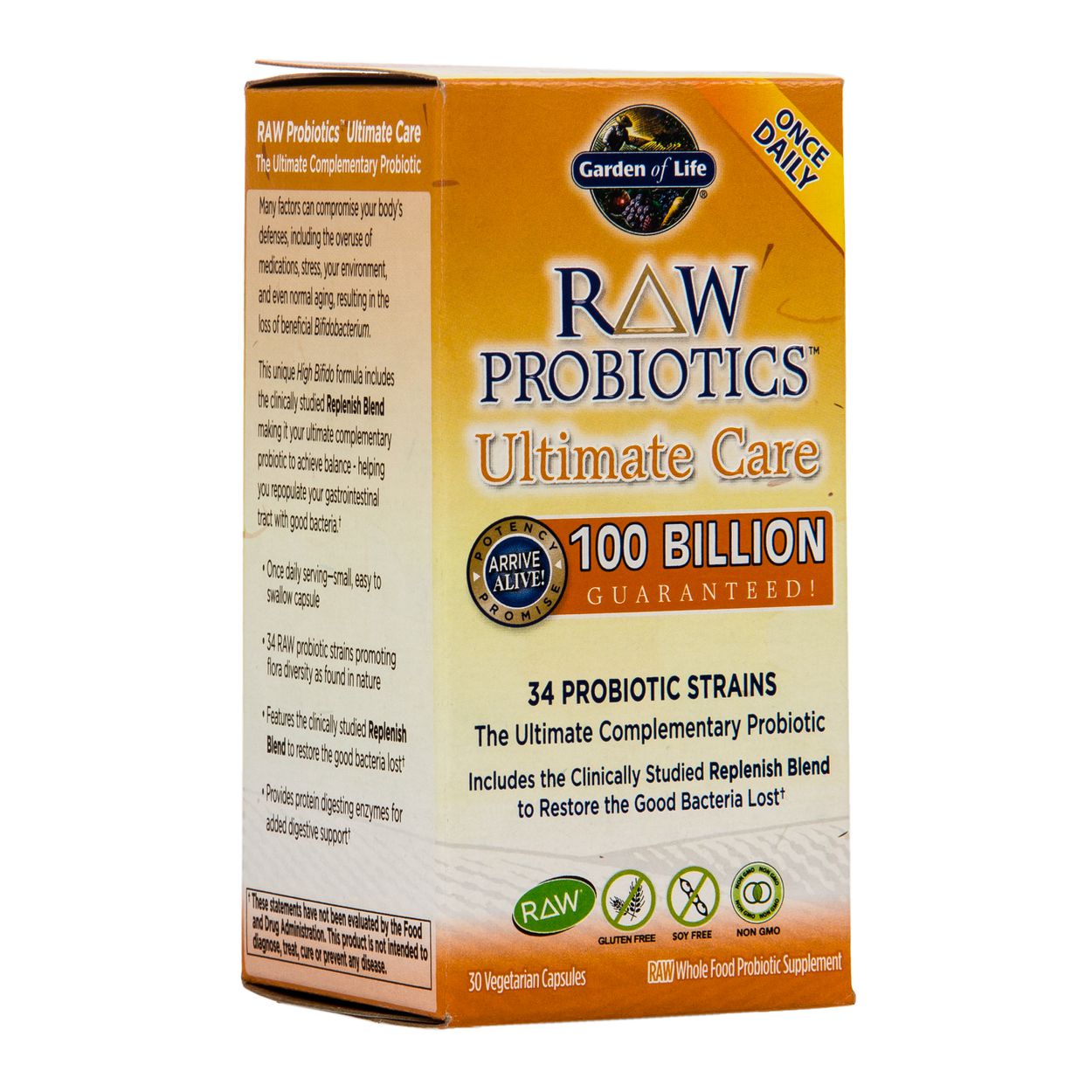 Garden Of Life Probiotics Raw Ultimate Care Azure Standard