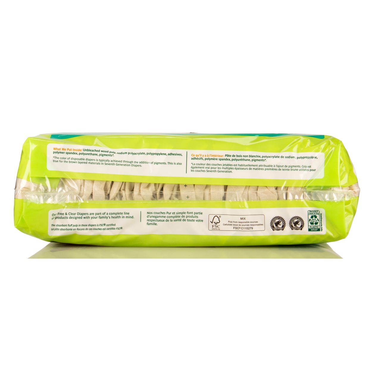 Seventh Generation Baby Diapers, Stage 2 (12-18 lbs) - Azure Standard