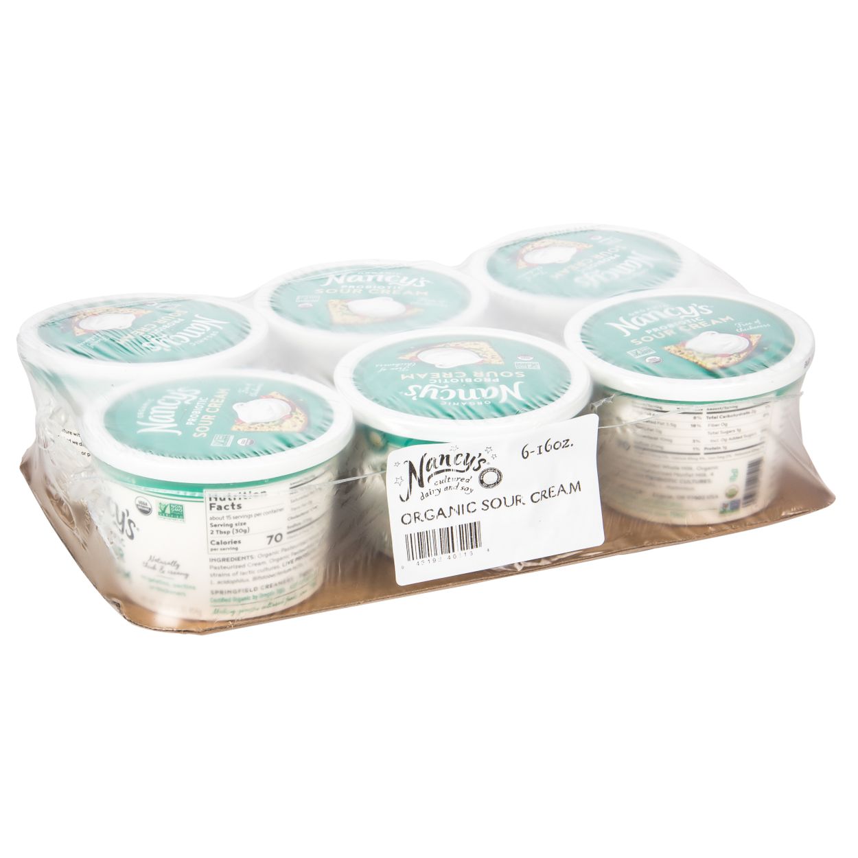 Nancy's Sour Cream, Organic - Azure Standard