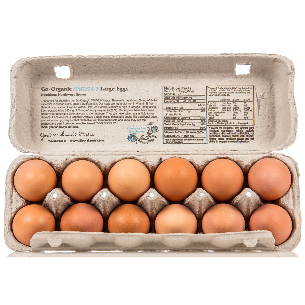 Nutrition Facts 1 Large Brown Egg Nutrition Ftempo