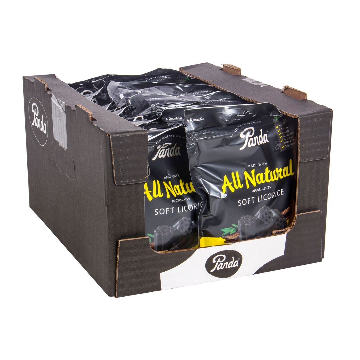 Panda Black Licorice Chews - Azure Standard