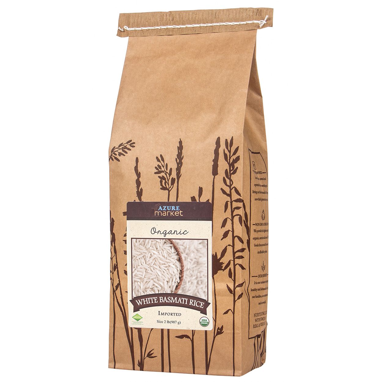 米・雑穀・粉類 Avtar basmati rice 20kg free shipping Azure Market Organics Rice, Basmati White, Imported, Organic