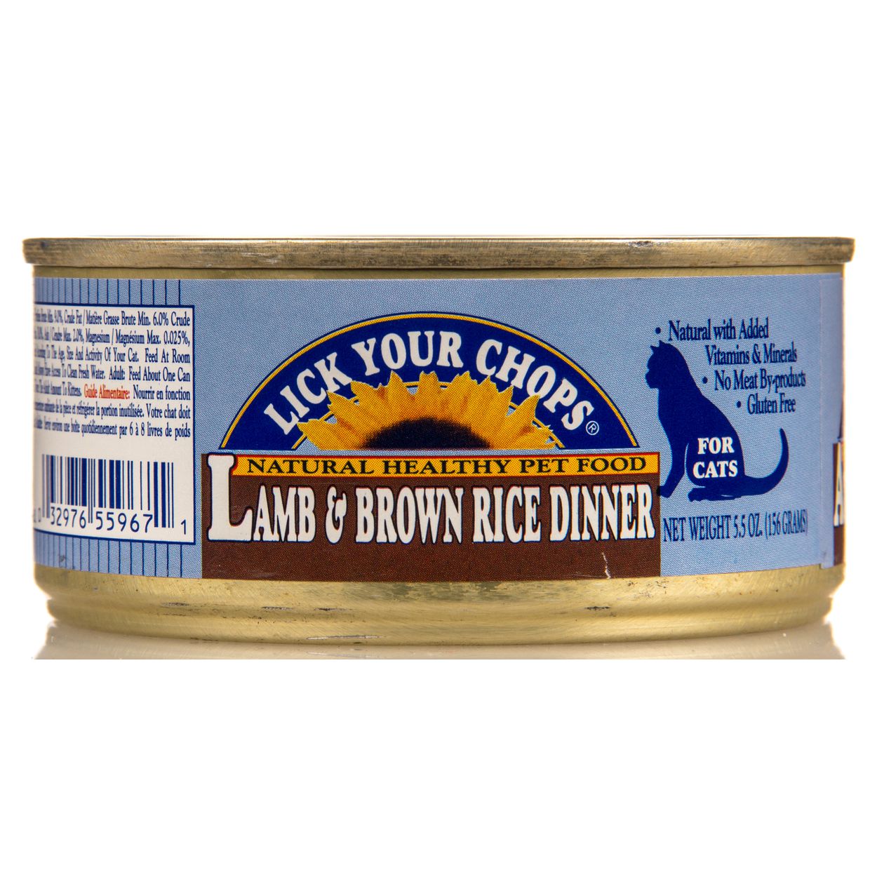 Lick Your Chops Cat Food Canned Lamb Brown Rice Azure Standard