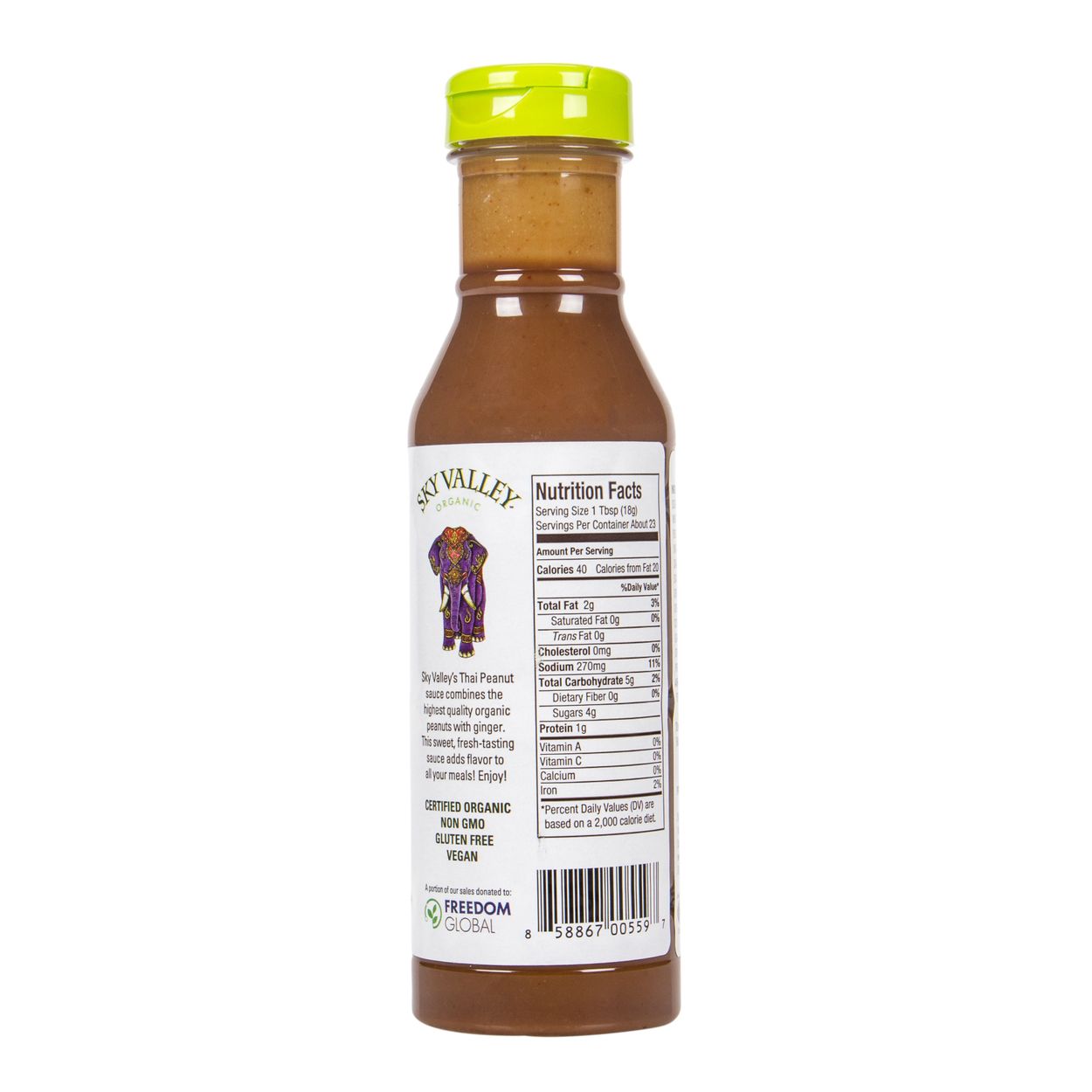 Sky Valley Thai Peanut Sauce Organic Azure Standard