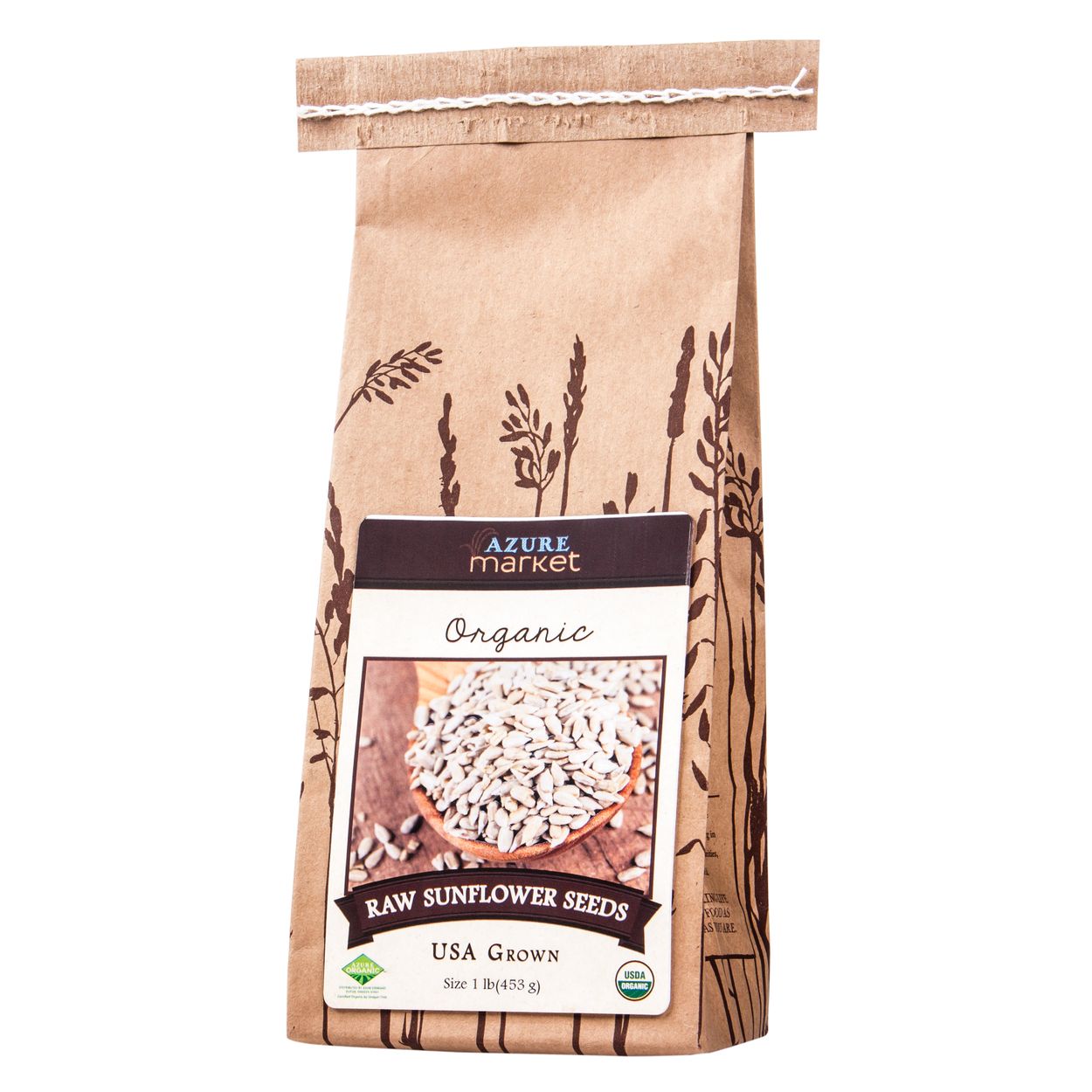 Azure Market Organics Sunflower Seeds Raw Domestic Organic Azure Standard