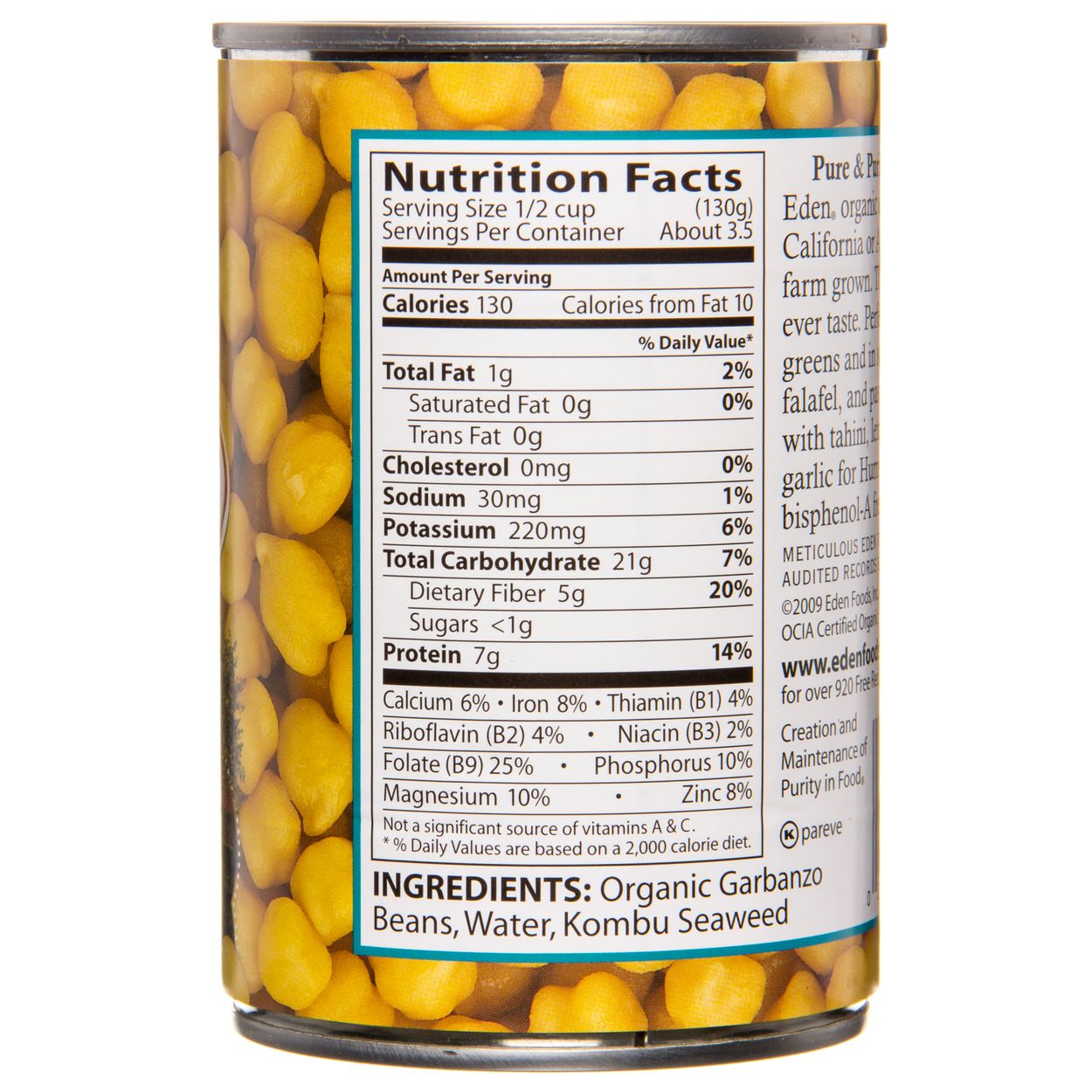 33 Garbanzo Beans Nutrition Label Labels Database 2020