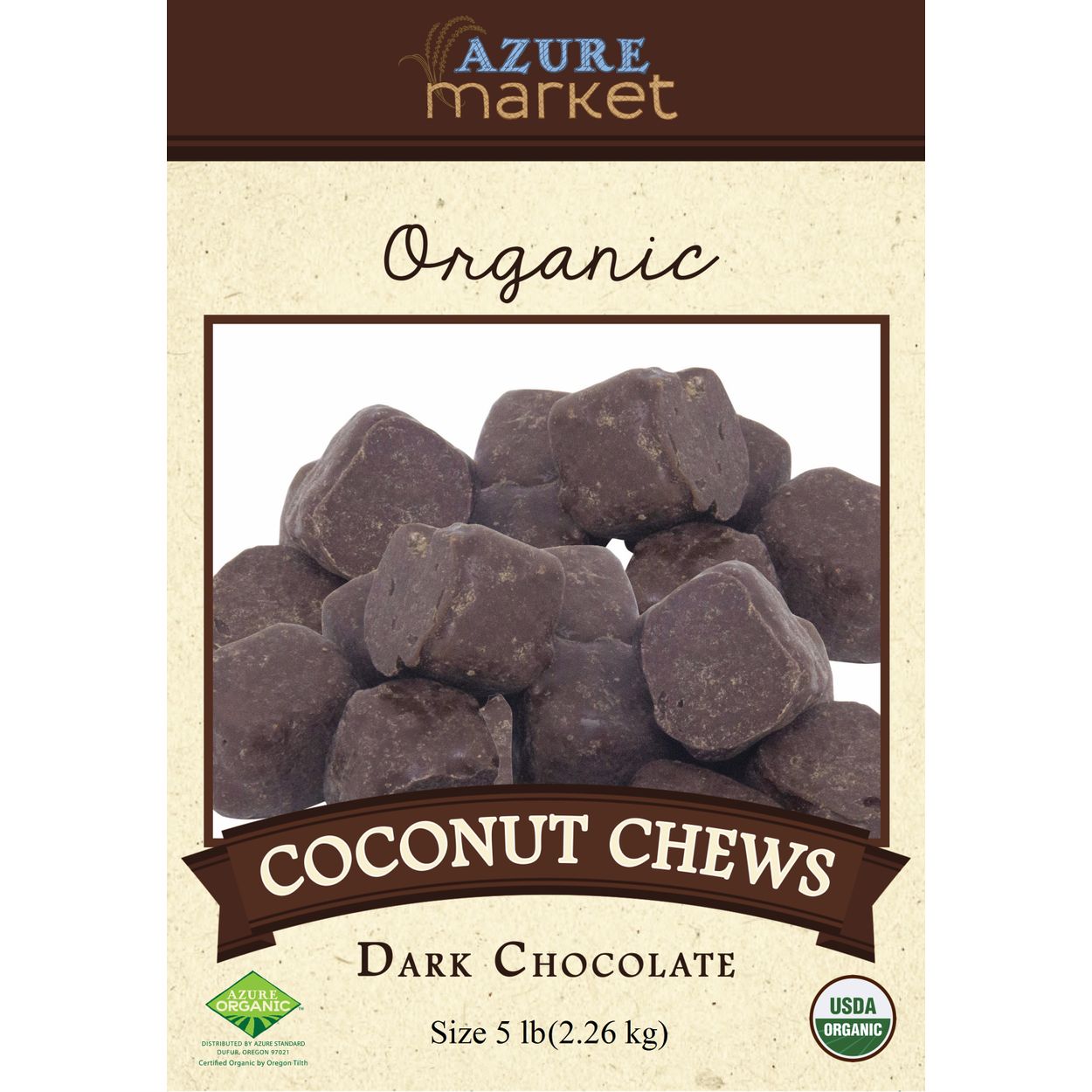 SunRidge Farms Coconut Chews, Dark Chocolate, Organic - Azure Standard