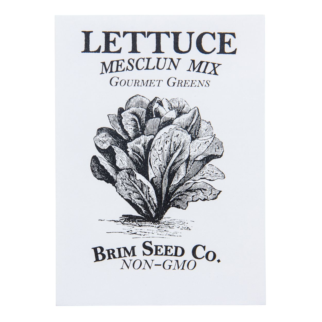 Brim Seed Co Gourmet Greens Mesclun Mix Lettuce Seed Azure