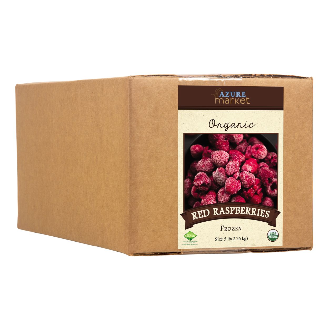 Azure Market Organics *Red Raspberries, Frozen, Organic - Azure
