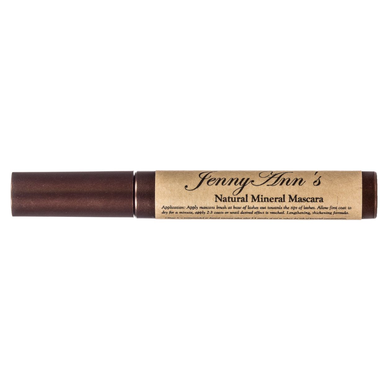 JennyAnn's Natural Mineral Mascara, Black - Azure Standard