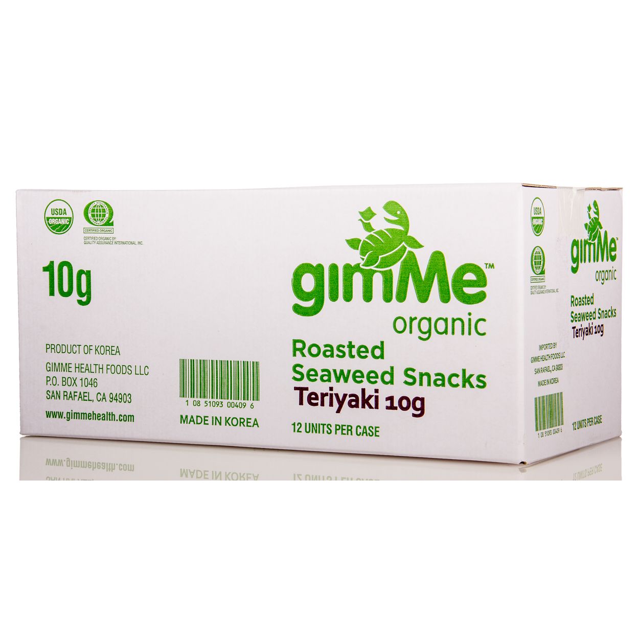 Gimme Teriyaki, Roasted Seaweed Snack, Organic - Azure Standard