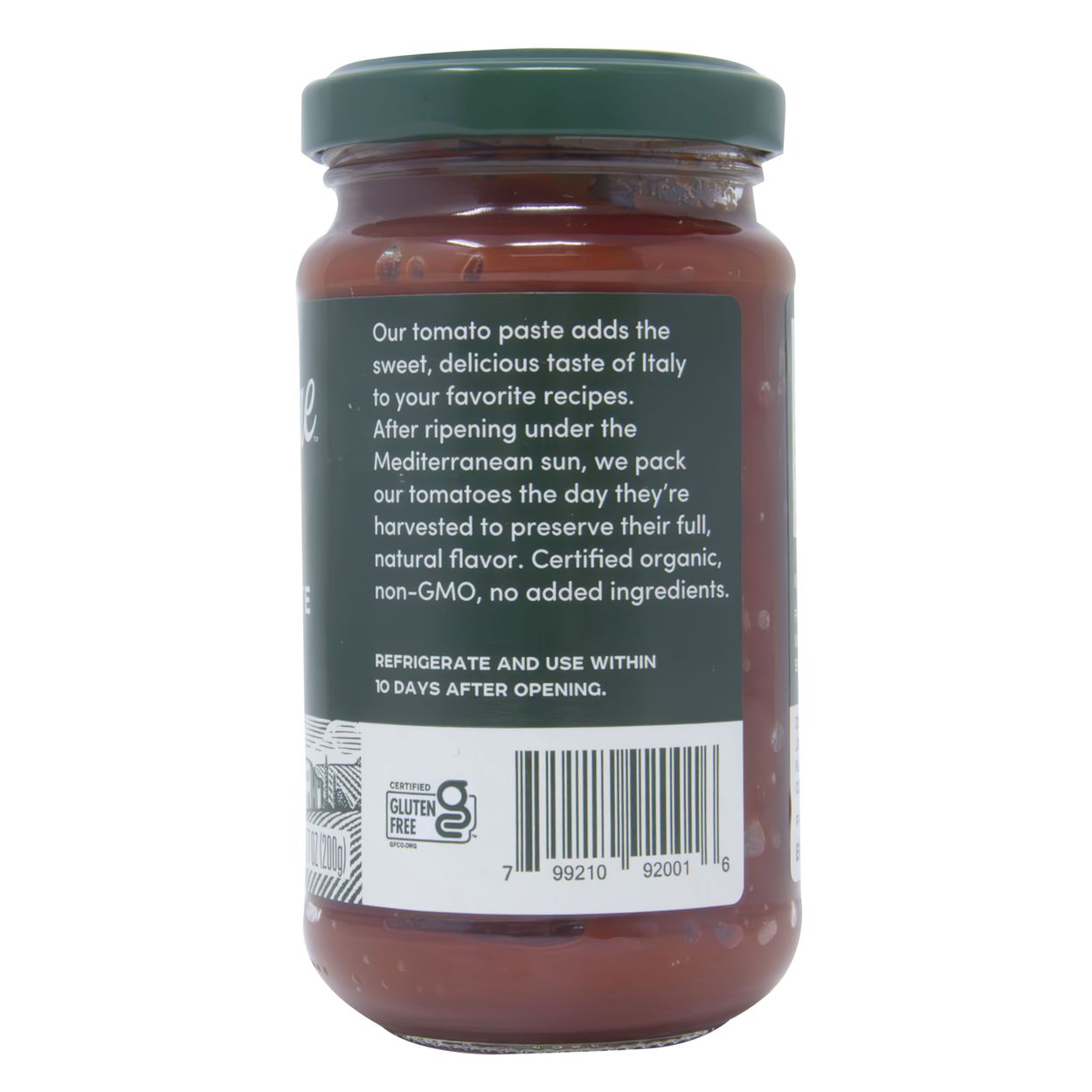 Bionaturae Tomato Paste, in Glass, Organic - Azure Standard